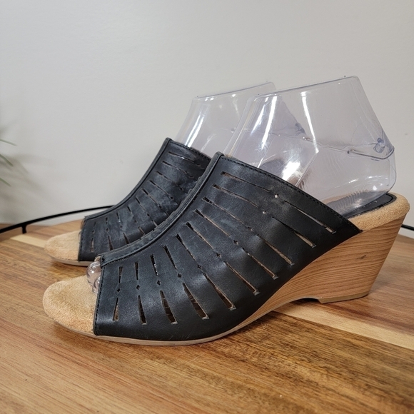 Croft & Barrow Ortholite Gesso Wedge Sandals Size 6 - Picture 6 of 17